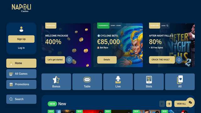 Spicy Spins casino screenshot